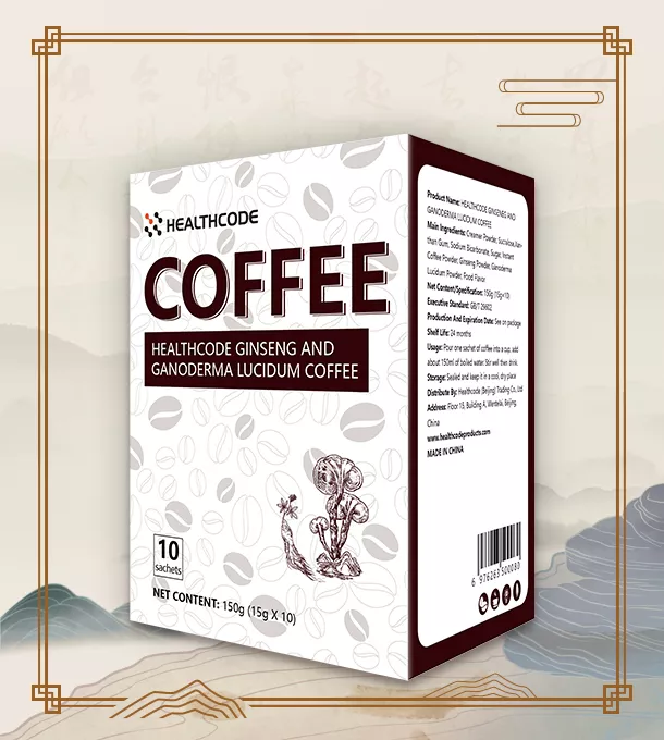 Healthcode Ginseneg and Ganoderma Lucidum Coffee